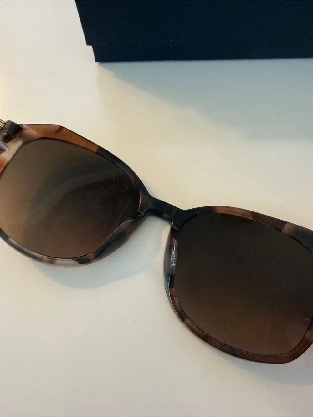 Warby Parker Nancy Women's Oversized Brown Tortoise Sunglasses